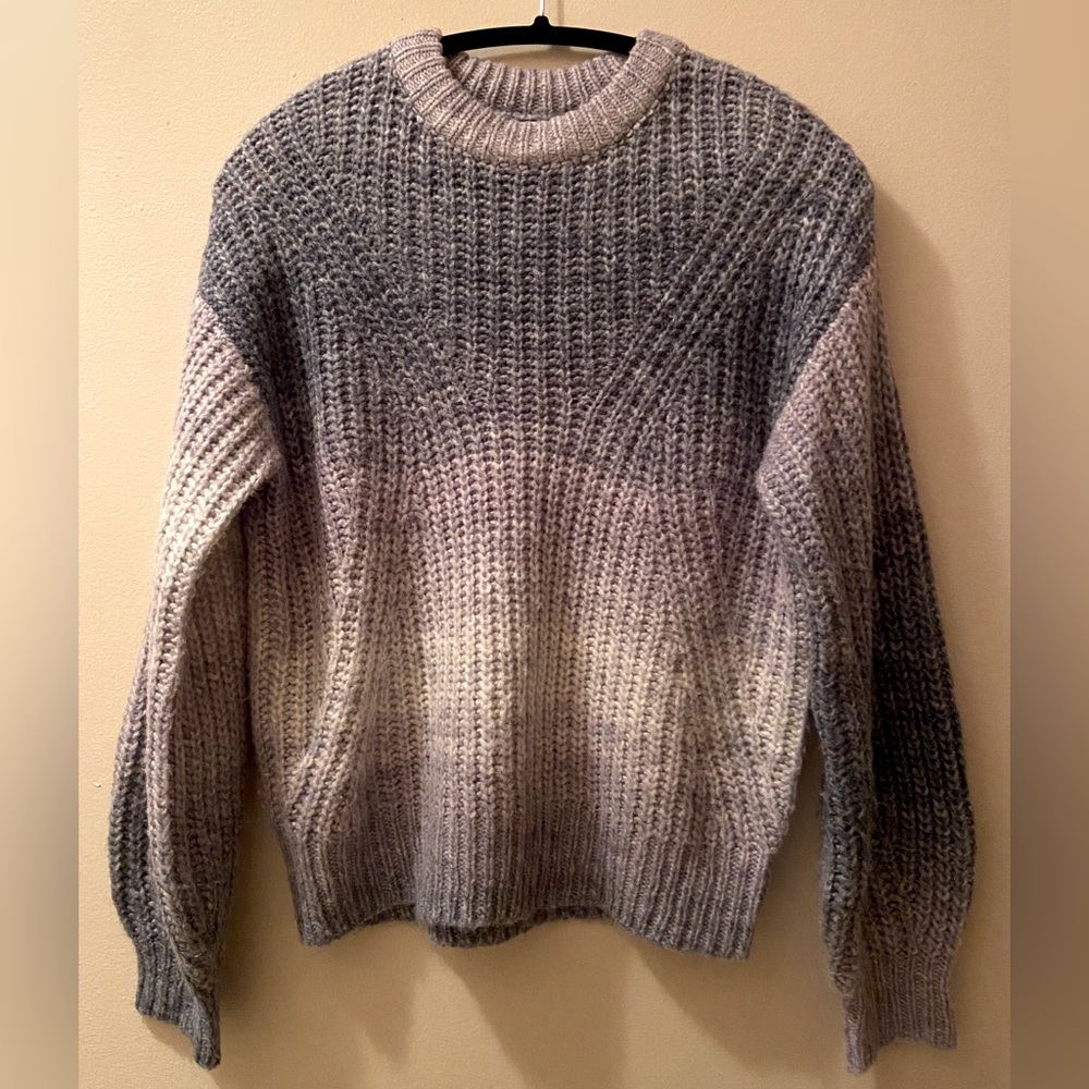 Knitted Sweater for Women from the Brand A new day. Color blue , size xs